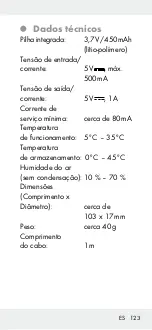 Preview for 122 page of Silvercrest 289484 Operation And Safety Notes