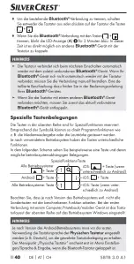 Preview for 43 page of Silvercrest 289493 Operating Instructions And Safety Instructions