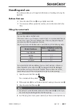 Preview for 36 page of Silvercrest 290359 Operating Instructions Manual