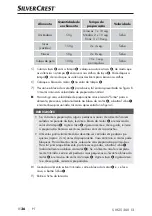 Preview for 39 page of Silvercrest 292178 Operating Instructions Manual