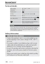 Preview for 49 page of Silvercrest 292178 Operating Instructions Manual