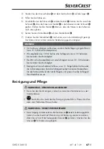 Preview for 70 page of Silvercrest 292178 Operating Instructions Manual