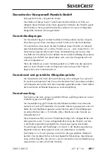 Preview for 72 page of Silvercrest 292178 Operating Instructions Manual