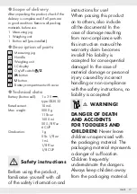 Preview for 17 page of Silvercrest 296670 Operation And Safety Notes