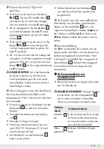 Preview for 41 page of Silvercrest 296670 Operation And Safety Notes