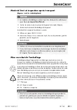 Preview for 54 page of Silvercrest 302663 Operating Instructions And Safety Instructions