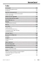 Preview for 124 page of Silvercrest 302663 Operating Instructions And Safety Instructions