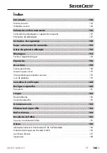 Preview for 148 page of Silvercrest 302663 Operating Instructions And Safety Instructions