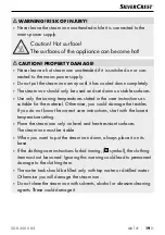 Preview for 22 page of Silvercrest 302667 Operating Instructions Manual