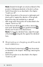 Preview for 18 page of Silvercrest 303779 Operation And Safety Notes