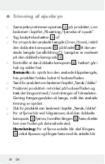 Preview for 38 page of Silvercrest 303779 Operation And Safety Notes