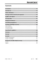 Preview for 18 page of Silvercrest 305812 Operating Instructions Manual