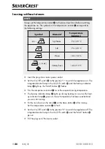 Preview for 37 page of Silvercrest 306479 Operating Instructions Manual