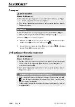 Preview for 57 page of Silvercrest 306479 Operating Instructions Manual