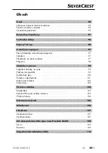 Preview for 92 page of Silvercrest 306479 Operating Instructions Manual