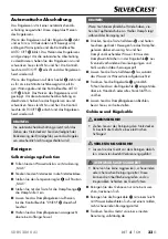 Preview for 36 page of Silvercrest 315311 Operating Instructions Manual