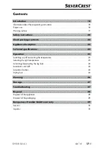 Preview for 20 page of Silvercrest 316127_1904 Operating Instructions Manual