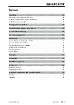 Preview for 48 page of Silvercrest 316127_1904 Operating Instructions Manual