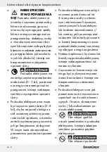 Preview for 46 page of Silvercrest 316660 Operating Instructions  And Safety Advice