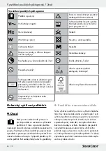 Preview for 54 page of Silvercrest 316660 Operating Instructions  And Safety Advice