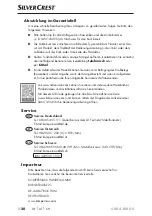 Preview for 23 page of Silvercrest 322539 1901 Operating Instructions Manual