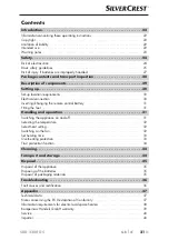 Preview for 24 page of Silvercrest 322539 1901 Operating Instructions Manual