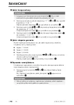 Preview for 95 page of Silvercrest 322539 1901 Operating Instructions Manual