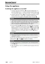 Preview for 33 page of Silvercrest 330913 1907 Operating Instructions Manual