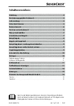 Preview for 4 page of Silvercrest 331979 1907 Operating Instructions Manual