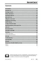 Preview for 18 page of Silvercrest 331979 1907 Operating Instructions Manual