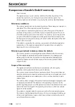 Preview for 29 page of Silvercrest 337534 2001 Operating Instructions Manual