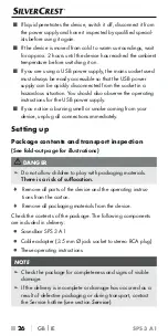 Preview for 29 page of Silvercrest 339086 1910 Operating Instructions Manual