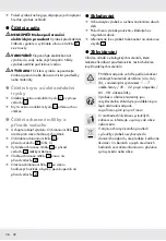 Preview for 37 page of Silvercrest 339810 1910 Operation And Safety Notes