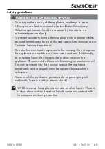 Preview for 6 page of Silvercrest 346016_2004 Operating Instructions Manual