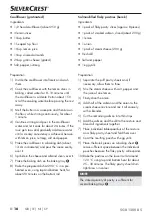 Preview for 19 page of Silvercrest 346016_2004 Operating Instructions Manual