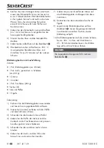 Preview for 51 page of Silvercrest 346016_2004 Operating Instructions Manual