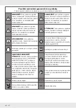 Preview for 45 page of Silvercrest 352706 2010 Operation And Safety Notes