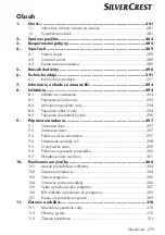 Preview for 279 page of Silvercrest 360253 2010 Operating Instructions Manual