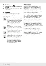 Preview for 19 page of Silvercrest 360601_2010 Operation And Safety Notes