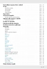 Preview for 27 page of Silvercrest 364478 2010 Operation And Safety Notes