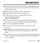 Preview for 12 page of Silvercrest 367098 2101 Operating Instructions Manual