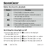 Preview for 21 page of Silvercrest 367098 2101 Operating Instructions Manual