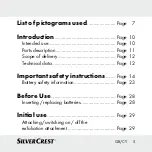 Preview for 5 page of Silvercrest 368358-2010 Operation And Safety Notes