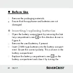 Preview for 28 page of Silvercrest 368358-2010 Operation And Safety Notes