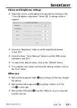 Preview for 21 page of Silvercrest 375646 2104 Operating Instructions Manual