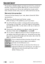 Preview for 28 page of Silvercrest 375646 2104 Operating Instructions Manual