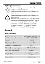 Preview for 157 page of Silvercrest 375646 2104 Operating Instructions Manual