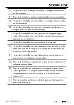 Preview for 201 page of Silvercrest 375646 2104 Operating Instructions Manual