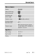 Preview for 10 page of Silvercrest 385372 2107 Operating Instructions Manual