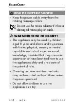 Preview for 13 page of Silvercrest 385372 2107 Operating Instructions Manual